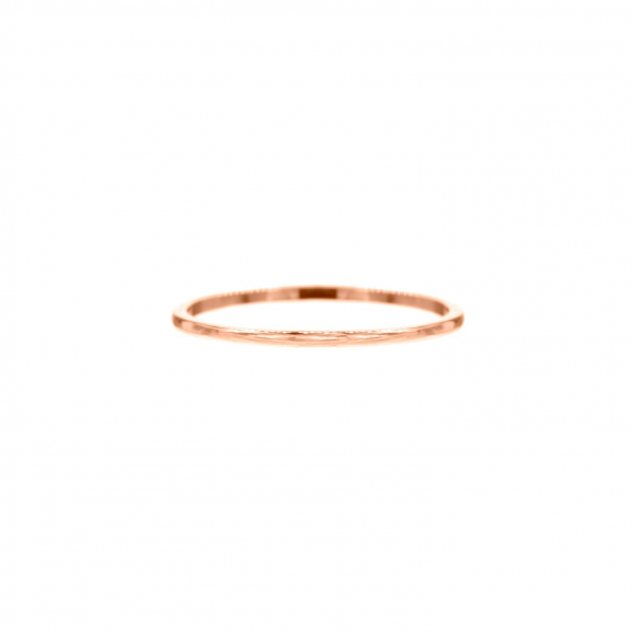 lucht duim Specialist Minimalistische Ring kopen | Rose gouden ring | Finaste Sieraden
