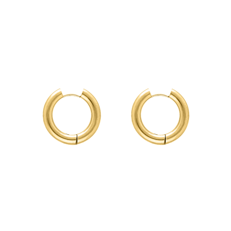 Small musthave hoops goldplated