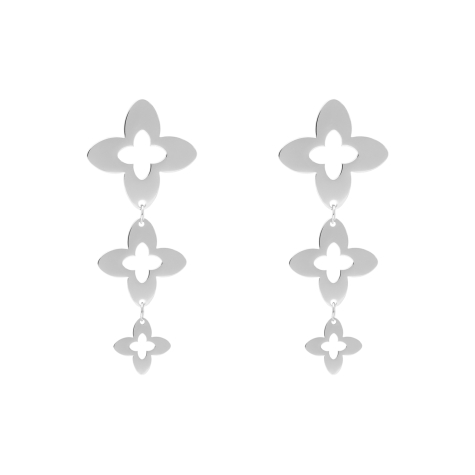 Triple clover earrings vintage  