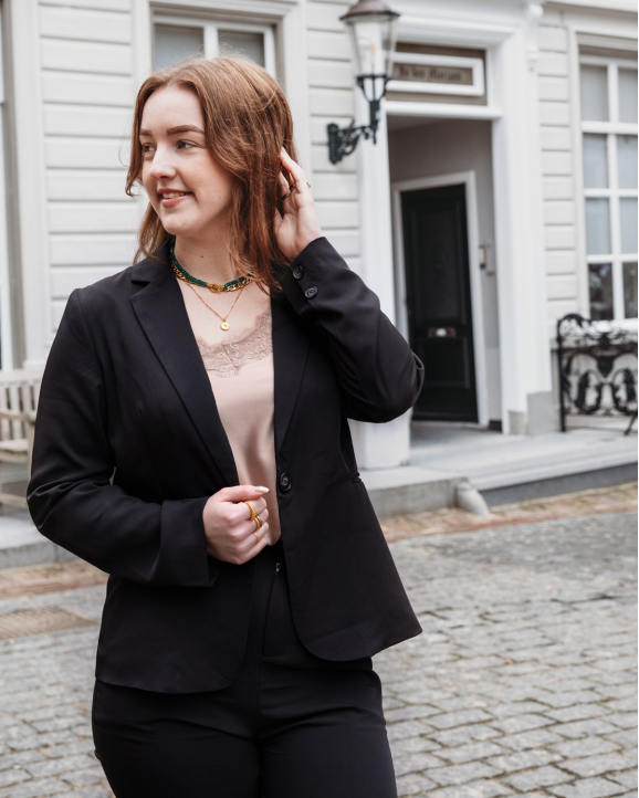 weg Simuleren Onze onderneming Single breasted blazer black | Blazers kopen | Shop bij Finaste.nl