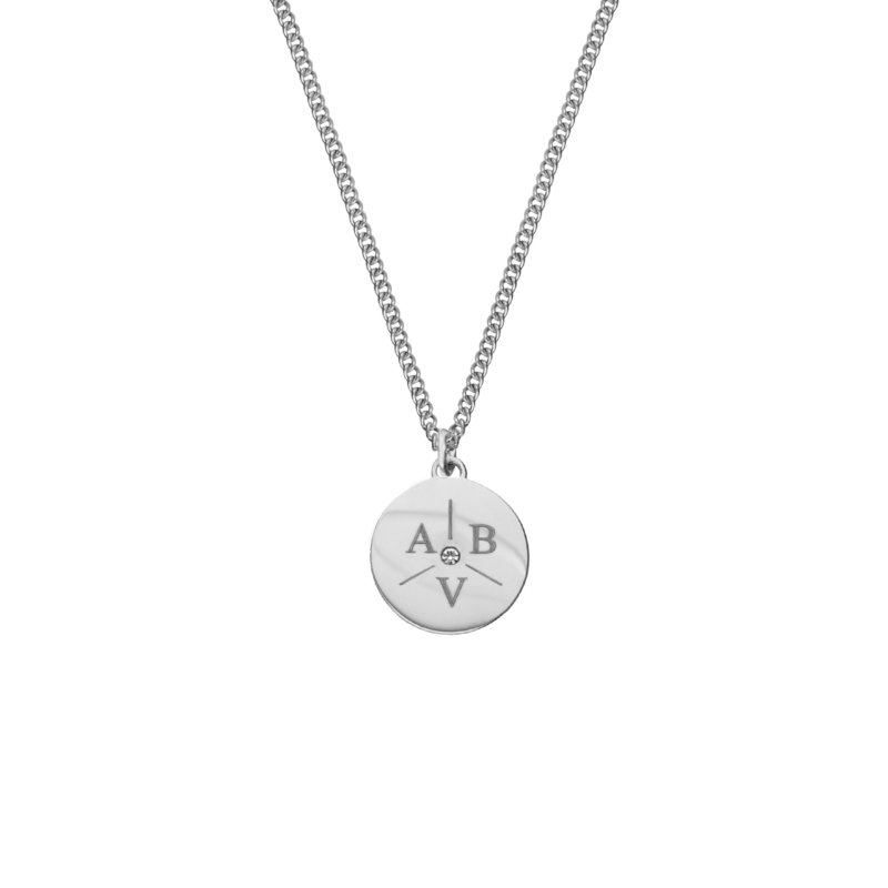 Ketting 3 initials exclusive