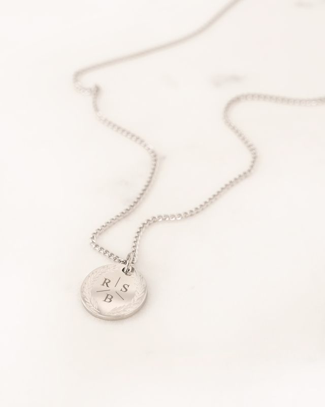 Graveerbare ketting met initialen