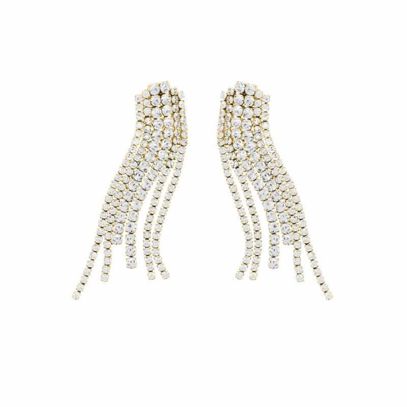 Exclusive Hollywood earrings goudkleurig