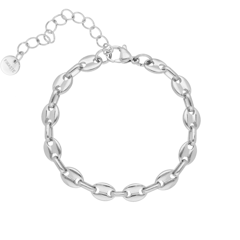 Armband met chunky chains