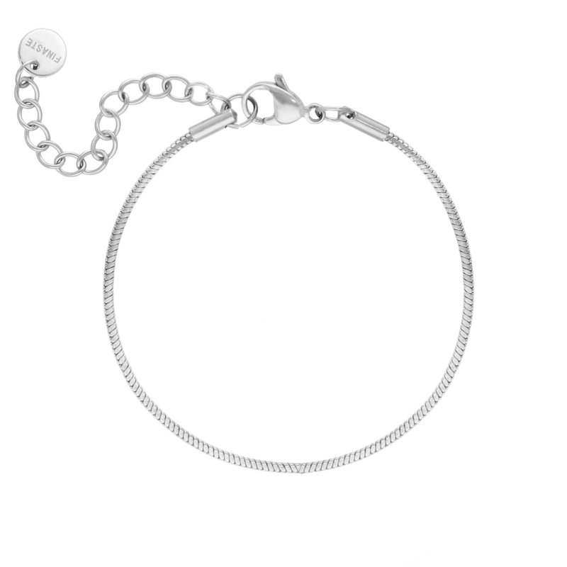 Zilveren armbandje chain