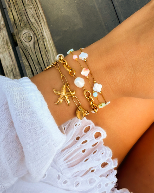 Armparty met zomer bedels