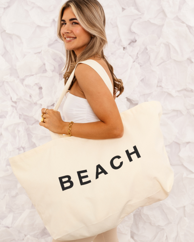 Grote beach bag van Finaste