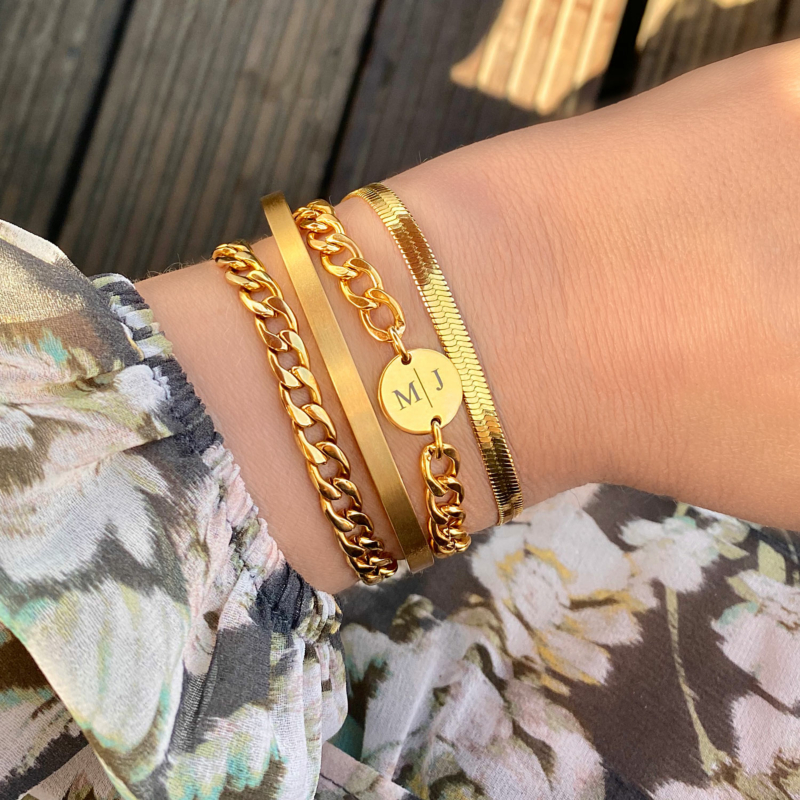 Mooie armparty om de pols voor een complete look