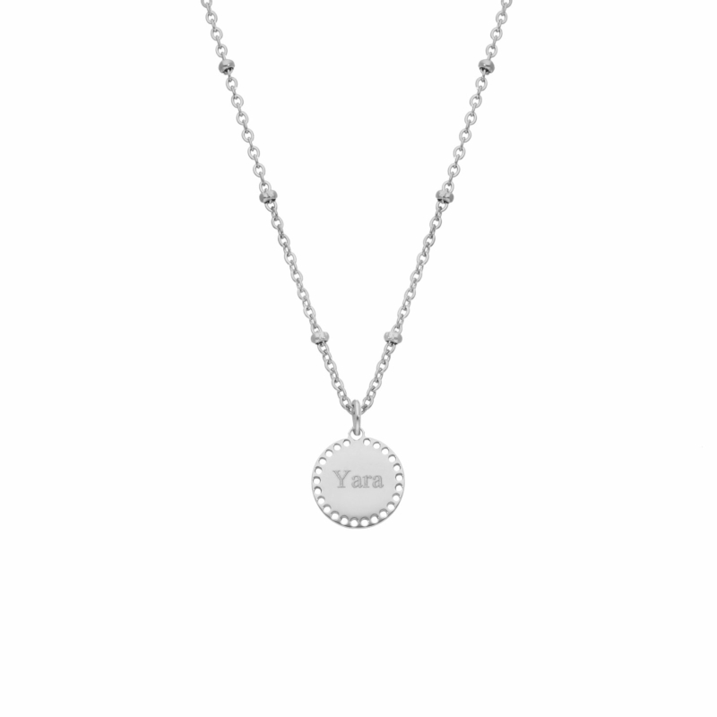 Coin ketting graveren