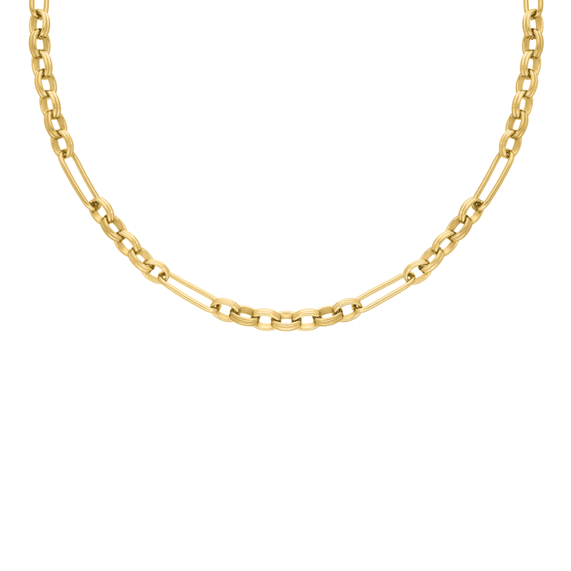 Empowering chain necklace goldplated