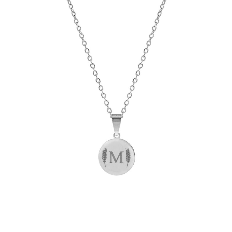 Ketting met Letter Zilver