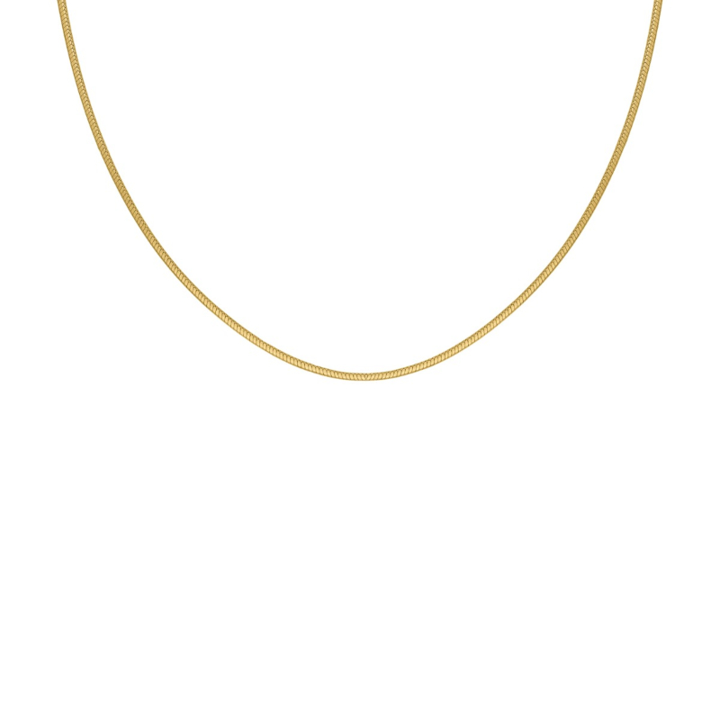 Minimalistische ketting goudkleurig