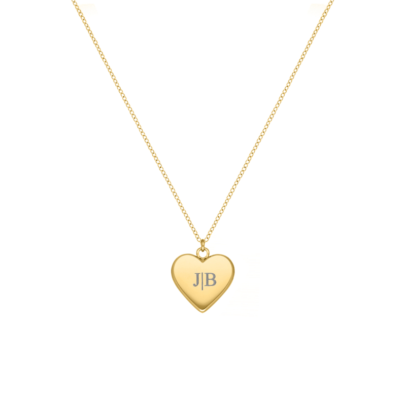 Graveerbare ketting beloved goudkleurig