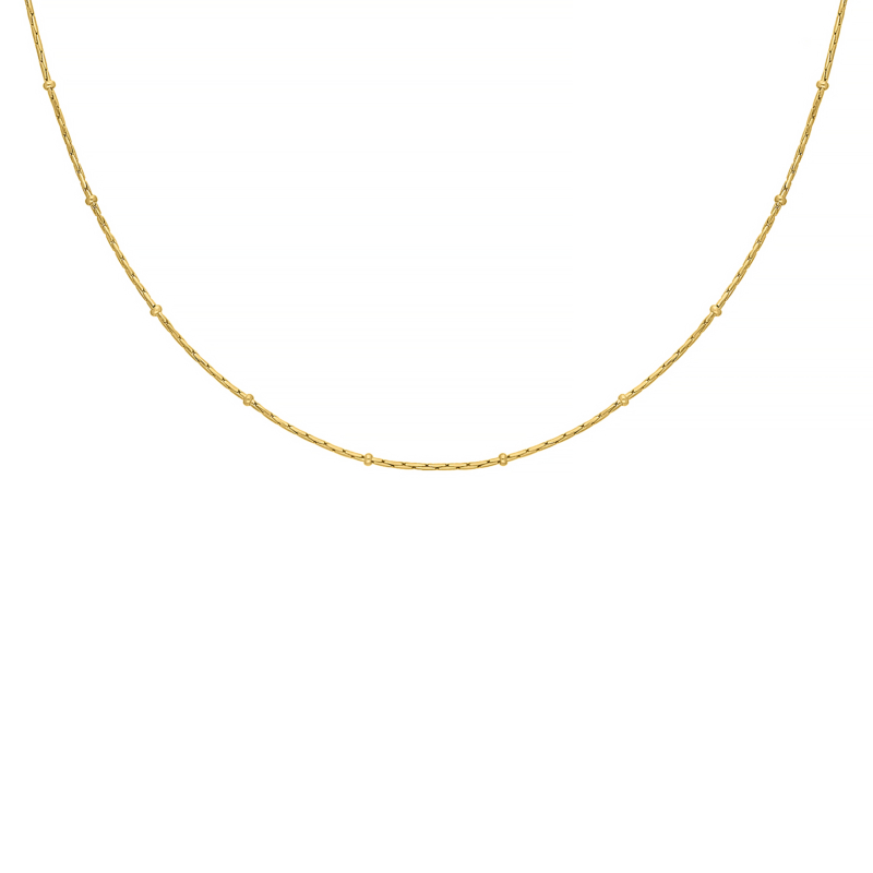 Tiny chain ketting goudkleurig