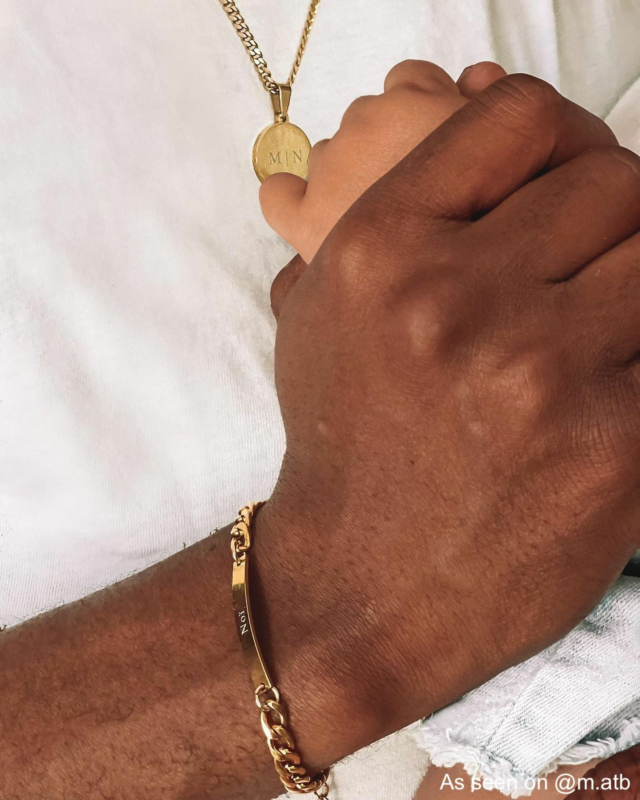 Gouden armband voor mannen