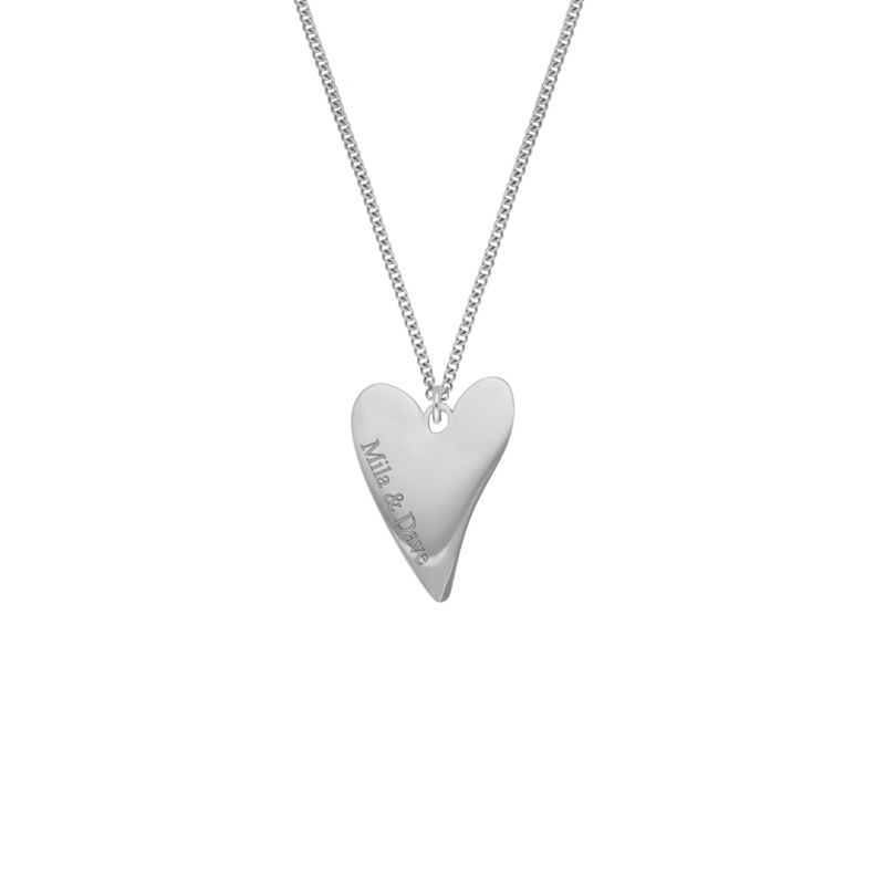 Sweet heart ketting graveren