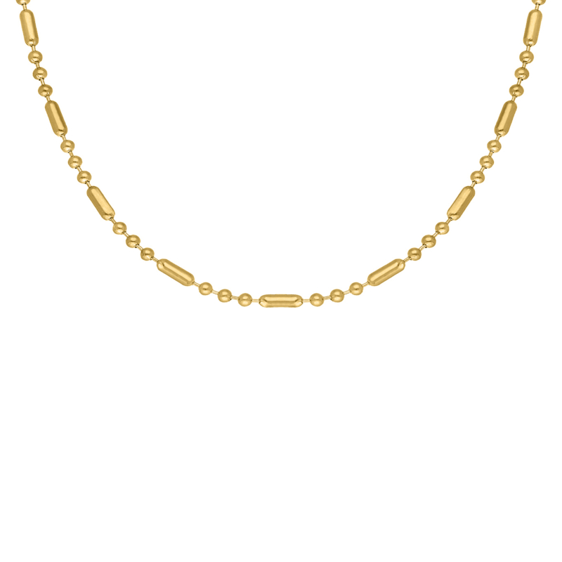 Trendsetter necklace goldplated