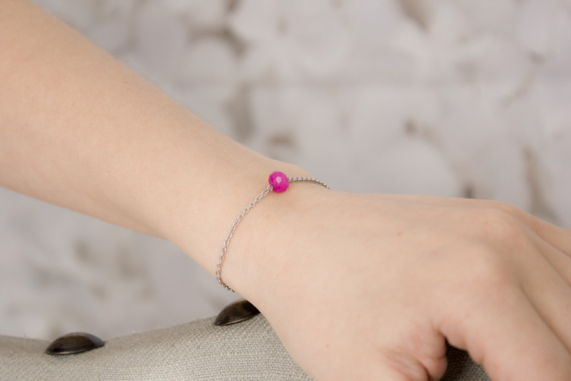 Geneve Fuchsia Armband