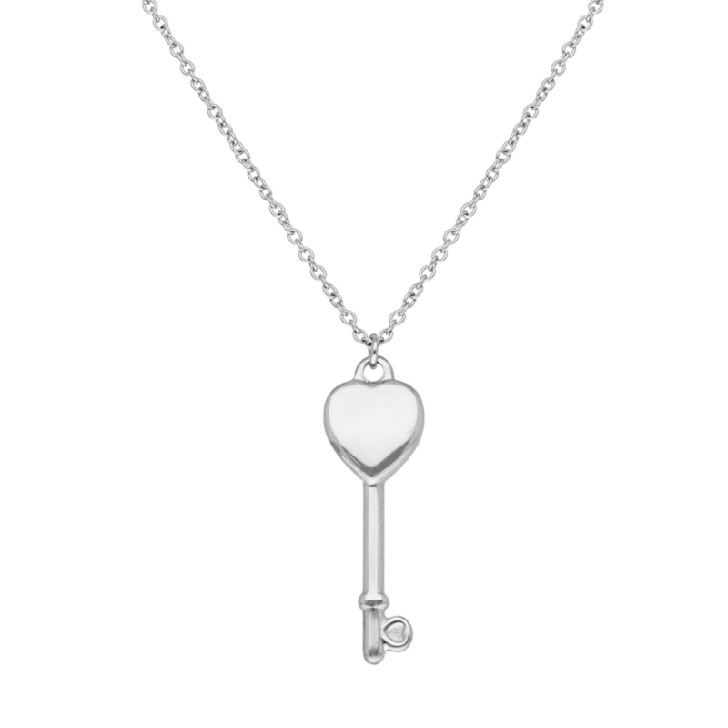 FINASTE Ketting met sleutel zilver