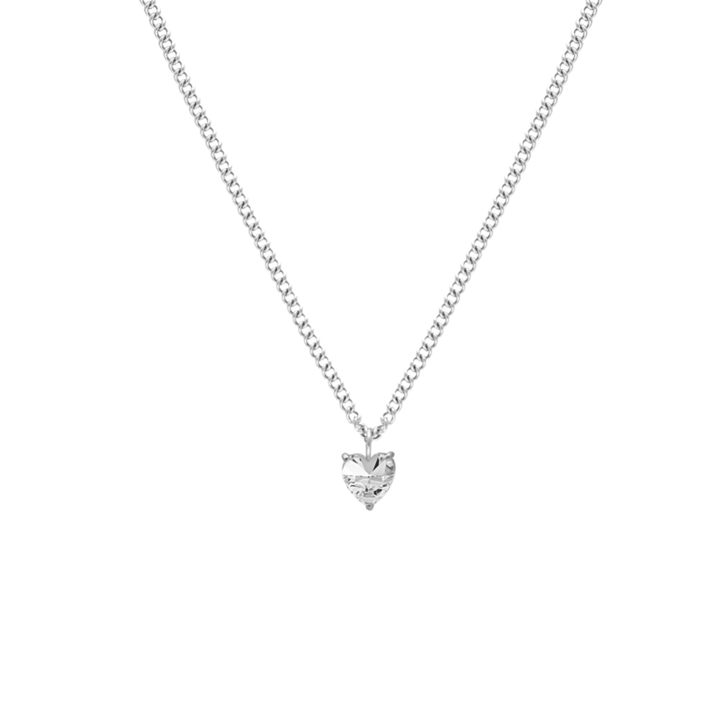 Ketting sparkle heart