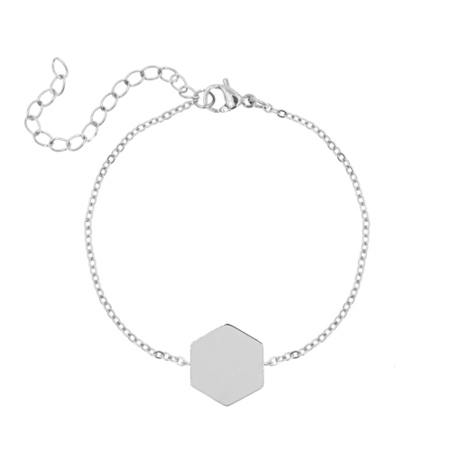 Bedel armband hexagon