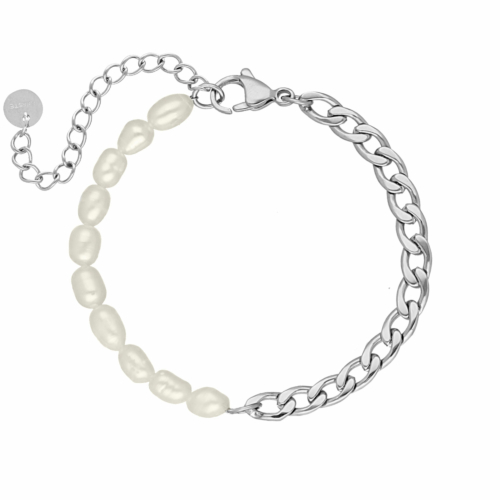 Armband Chain &amp; Pearl