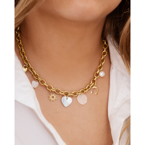 Bedelketting taylor goudkleurig