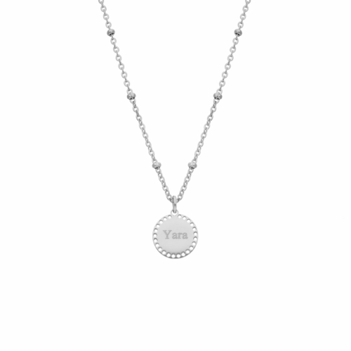 Coin ketting graveren