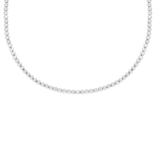 Tennis necklace oval 