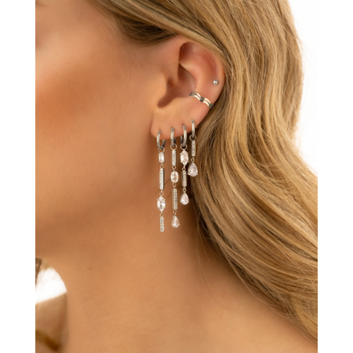 Exclusive drop earrings luxe