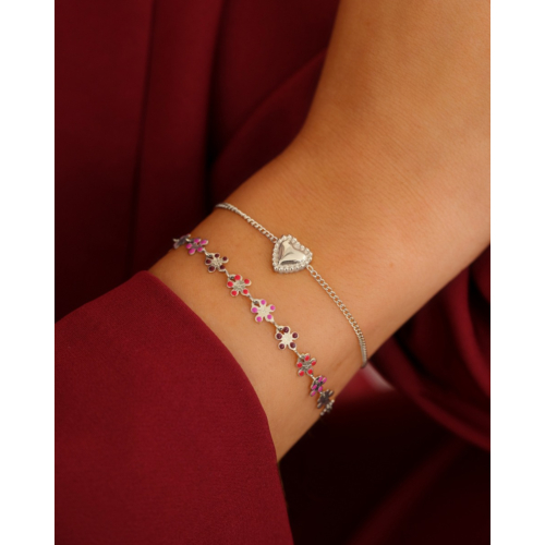 Flower bracelet fall