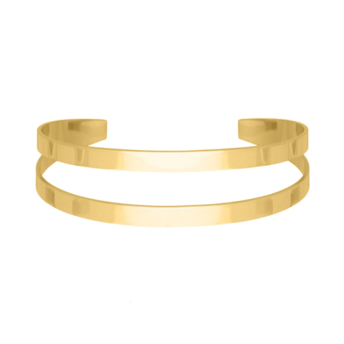 Bangle dubbel goudkleurig