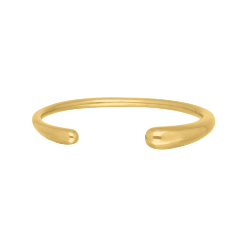 Bangle teardrop goudkleurig