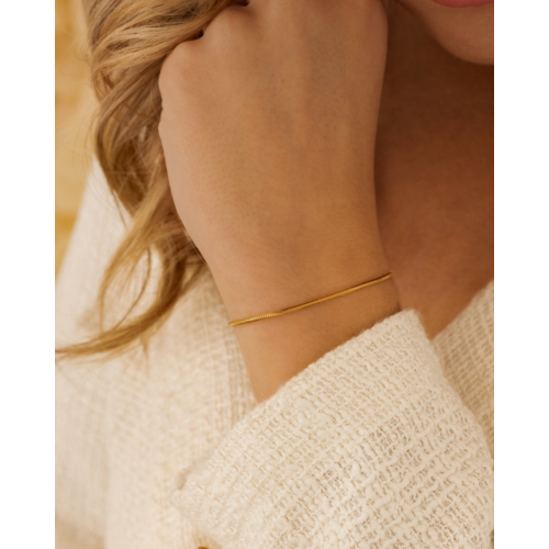 Minimalistische armband musthave goudkleurig