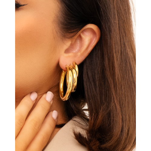 Big musthave hoops goud kleurig