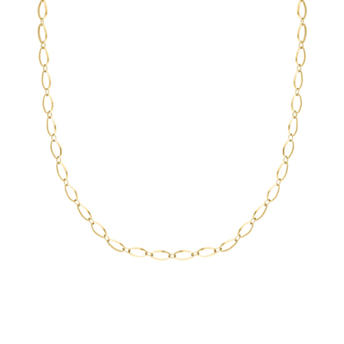 Lange chain ketting goudkleurig