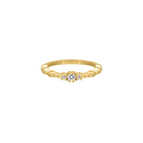 Glamorous ring goud kleurig