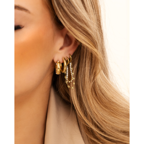 Small musthave hoops goldplated