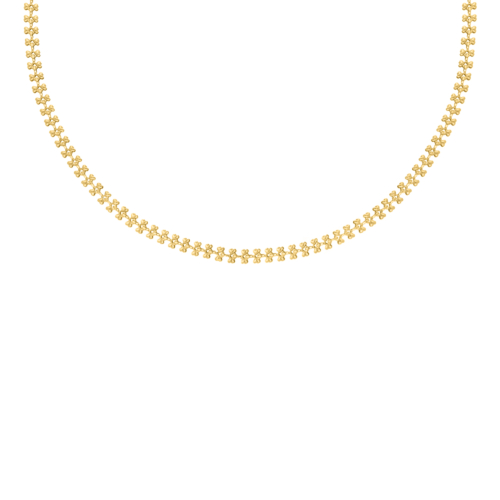 Cute hearts necklace goldplated