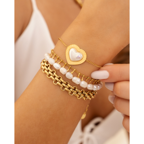 IT-girl bracelet goldplated