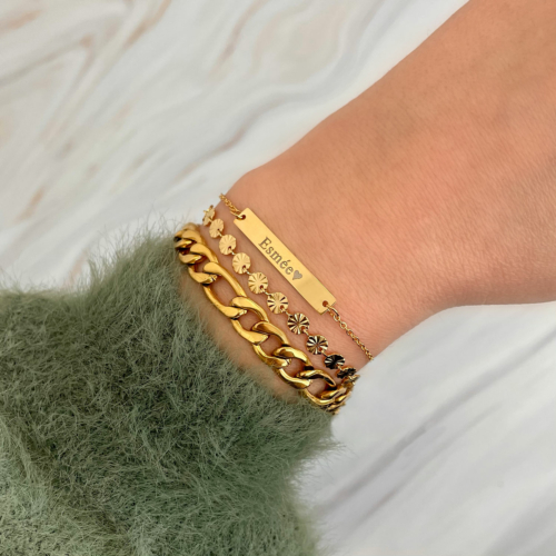 Armparty Personaliseren Kleur Goud