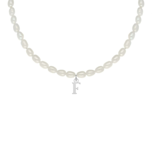 Pearl initial ketting