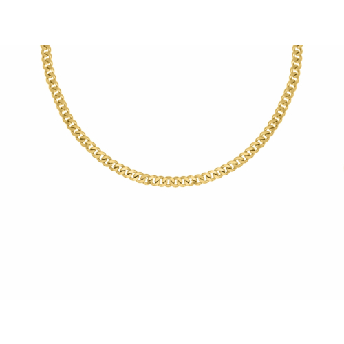 Gouden schakelketting voor mannen