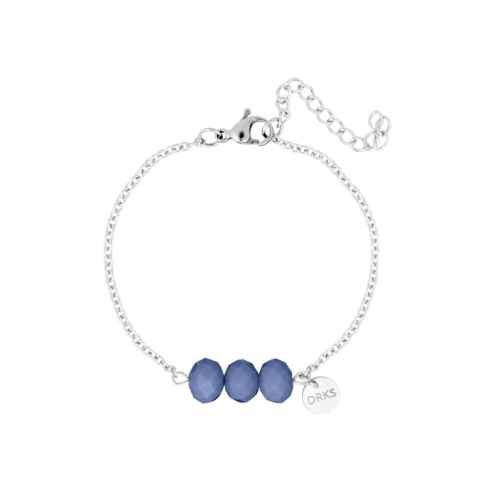 Charming armband blauw