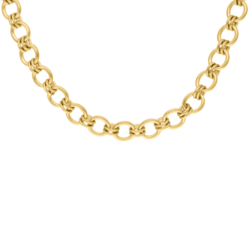 Gouden schakelketting chains