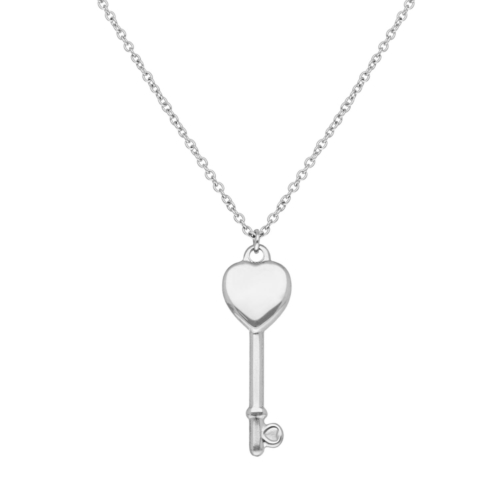 FINASTE Ketting met sleutel zilver