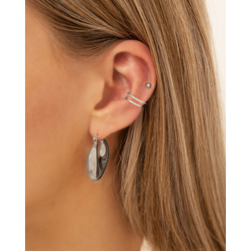 Ear cuff dubbel