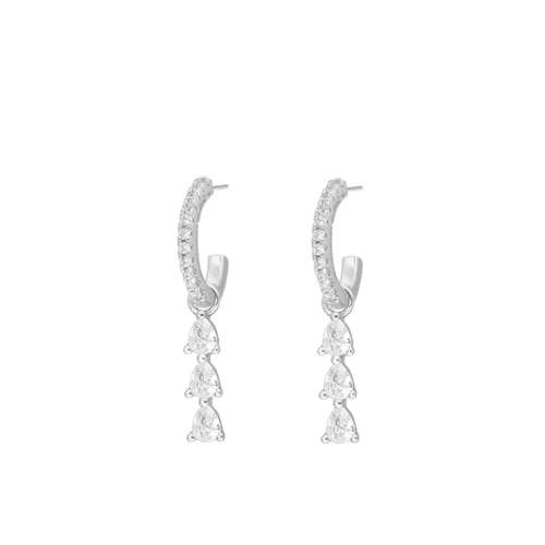 Exclusive crystal drop earrings