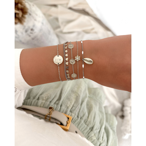 Gepersonaliseerde Armband Twee Initialen