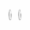 Oorringetjes Sterling Zilver 16 mm